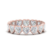 bezel-set-heart-diamond-full-eternity-band-4.20-carat-in-rose-gold-FD10573HT-0.30CT-NL-RG