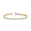 Load image into Gallery viewer, bezel-set-marquise-cut-diamond-bracelet-in-fdbrc11563-nl-yg