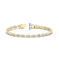 Thumbnail 5 - bezel-set-marquise-cut-diamond-bracelet-in-fdbrc11563-nl-yg
