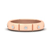 Load image into Gallery viewer, bezel-set-mens-diamond-band-in-rose-gold-fdm123879-nl-rg