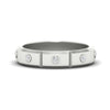 Load image into Gallery viewer, bezel-set-mens-diamond-band-in-white-gold-fdm123879-nl-wg
