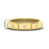 Load image into Gallery viewer, bezel-set-mens-diamond-band-in-yellow-gold-fdm123879-nl-yg-hw