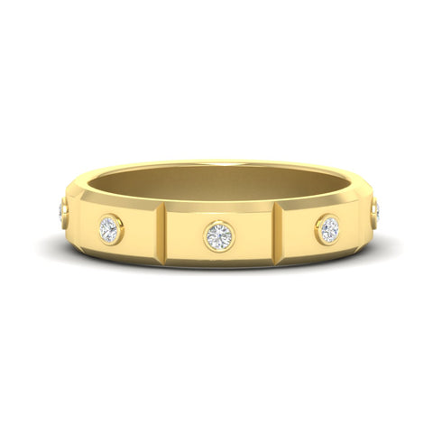 bezel-set-mens-diamond-band-in-yellow-gold-fdm123879-nl-yg