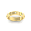 Load image into Gallery viewer, bezel-set-mens-diamond-band-in-yellow-gold-fdm123879angle5-nl-yg