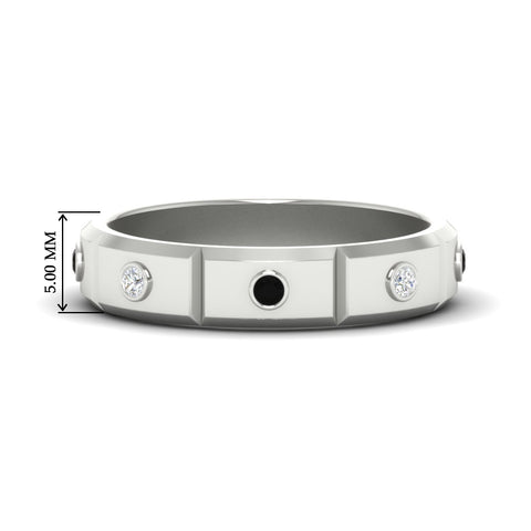 bezel-set-mens-diamond-band-with-black-diamond-in-white-gold-fdm123879gblack-nl-wg-hw