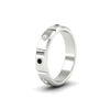 Load image into Gallery viewer, bezel-set-mens-diamond-band-with-black-diamond-in-white-gold-fdm123879gblackangle2-nl-wg