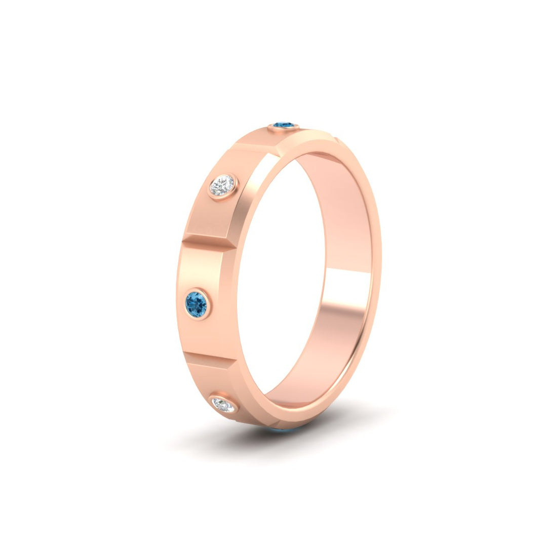 bezel-set-mens-diamond-band-with-blue-topaz-in-rose-gold-fdm123879gicbltoangle2-nl-rg