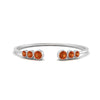Load image into Gallery viewer, Bezel Set Open Stacking Rings