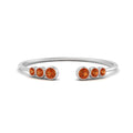 Thumbnail 41 - Bezel Set Open Stacking Rings