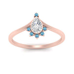 Load image into Gallery viewer, bezel-set-pear-crown-blue-topaz-engagement-ring-in-rose-gold-FD1046PERGICBLTOANGLE5-NL-RG.jpg?v=1766490257