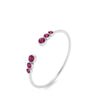 Load image into Gallery viewer, Bezel Set Open Stacking Rings