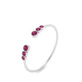 Thumbnail 39 - Bezel Set Open Stacking Rings