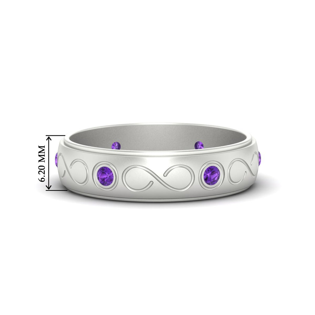 bezel-set-purple-topaz-mens-wedding-band-in-white-gold-fdm1284gvito-nl-wg-hw