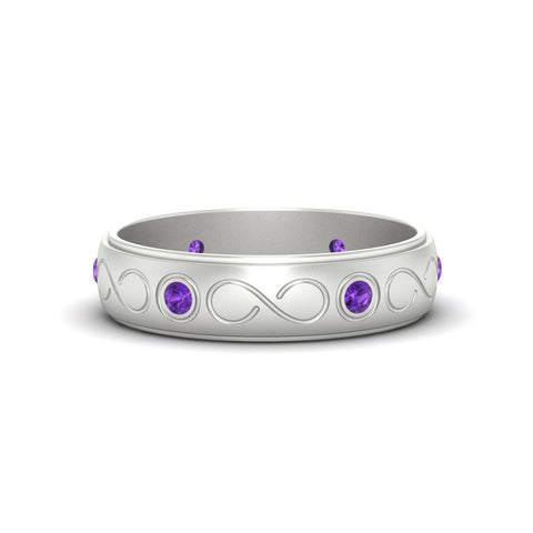 bezel-set-purple-topaz-mens-wedding-band-in-white-gold-fdm1284gvito-nl-wg