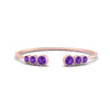 Load image into Gallery viewer, Bezel Set Open Stacking Rings