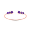 Load image into Gallery viewer, Bezel Set Open Stacking Rings
