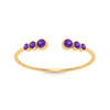 Load image into Gallery viewer, Bezel Set Open Stacking Rings