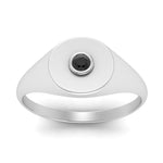 Load image into Gallery viewer, Bezel Set Round Signet Ring
