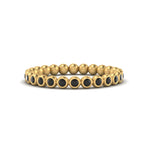 Load image into Gallery viewer, bezel-set-round-black-diamond-stacking-band-in-yellow-gold-FDEWB11036GBLACKANGLE3-NL-YG.jpg
