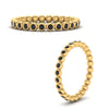 Load image into Gallery viewer, bezel-set-round-black-diamond-stacking-band-in-yellow-gold-FDEWB11036GBLACKANGLE3-NL-YG.jpg