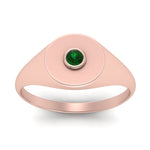 Load image into Gallery viewer, Bezel Set Round Signet Ring
