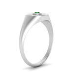 Load image into Gallery viewer, Bezel Set Round Signet Ring
