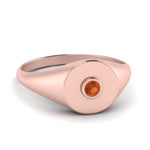 Load image into Gallery viewer, Bezel Set Round Signet Ring
