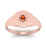 Load image into Gallery viewer, Bezel Set Round Signet Ring
