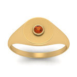 Load image into Gallery viewer, Bezel Set Round Signet Ring
