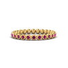 Load image into Gallery viewer, bezel-set-round-pink-sapphire-stacking-band-in-yellow-gold-FDEWB11036GSADRPIANGLE3-NL-YG.jpg