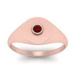 Load image into Gallery viewer, Bezel Set Round Signet Ring
