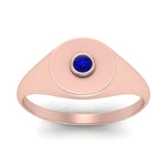 Load image into Gallery viewer, Bezel Set Round Signet Ring
