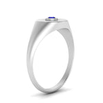 Load image into Gallery viewer, Bezel Set Round Signet Ring
