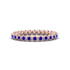 Load image into Gallery viewer, bezel-set-round-sapphire-stacking-band-in-rose-gold-FDEWB11036GSABLANGLE3-NL-RG.jpg