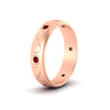 Load image into Gallery viewer, bezel-set-ruby-mens-wedding-band-in-rose-gold-fdm1284grudrangle2-nl-rg