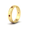 Load image into Gallery viewer, bezel-set-ruby-mens-wedding-band-in-yellow-gold-fdm1284grudrangle2-nl-yg