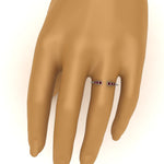 Load image into Gallery viewer, Bezel Set Open Stacking Rings
