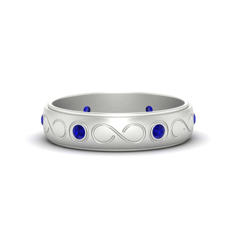 bezel-set-sapphire-mens-wedding-band-in-white-gold-fdm1284gsabl-nl-wg