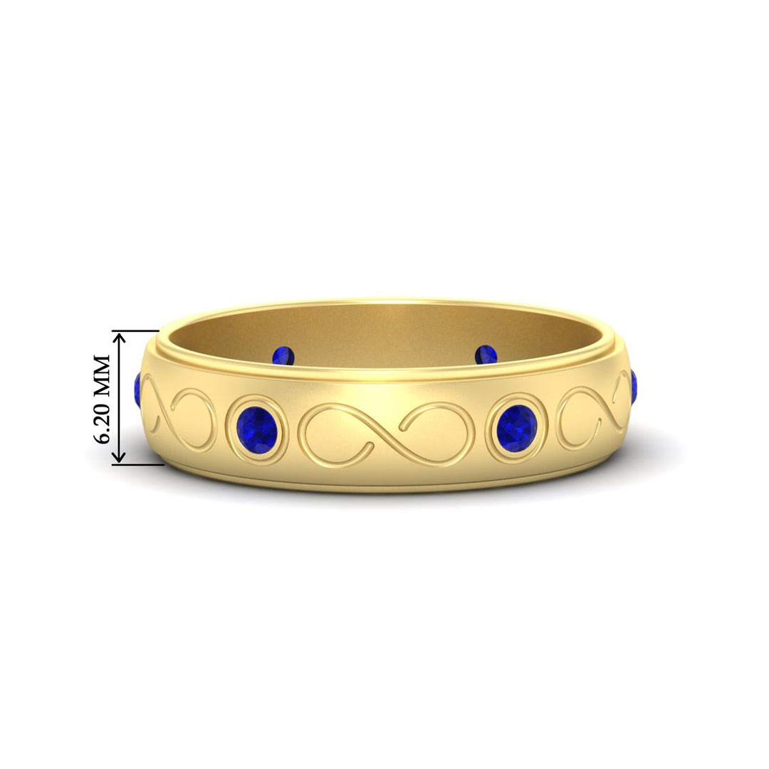 bezel-set-sapphire-mens-wedding-band-in-yellow-gold-fdm1284gsabl-nl-yg-hw