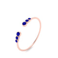 Thumbnail 6 - Bezel Set Open Stacking Rings