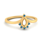 Load image into Gallery viewer, bezel-set-semi-mount-crown-blue-topaz-engagement-ring-in-yellow-gold-FD1046SMRGICBLTO-NL-YG.jpg?v=1766490477