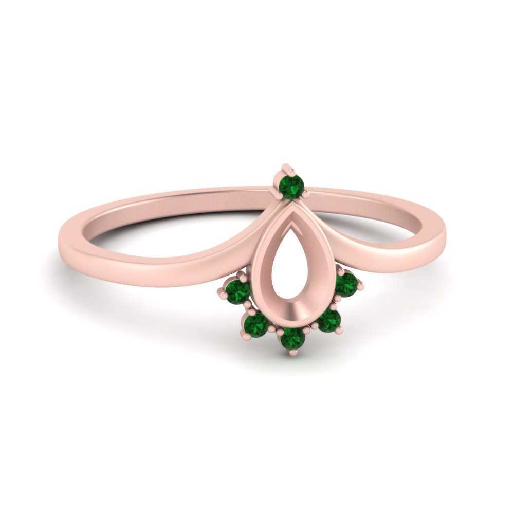 bezel-set-semi-mount-crown-emerald-engagement-ring-in-rose-gold-FD1046SMRGEMGR-NL-RG.jpg?v=1766490477