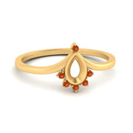 Load image into Gallery viewer, bezel-set-semi-mount-crown-orange-sapphire-engagement-ring-in-yellow-gold-FD1046SMRGSAOR-NL-YG.jpg?v=1766490477