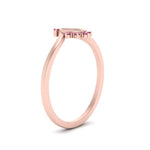 Load image into Gallery viewer, bezel-set-semi-mount-crown-pink-sapphire-engagement-ring-in-rose-gold-FD1046SMRGSADRPIANGLE2-NL-RG.jpg?v=1766490477