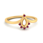 Load image into Gallery viewer, bezel-set-semi-mount-crown-pink-sapphire-engagement-ring-in-yellow-gold-FD1046SMRGSADRPI-NL-YG.jpg?v=1766490477