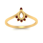 Load image into Gallery viewer, bezel-set-semi-mount-crown-ruby-engagement-ring-in-yellow-gold-FD1046SMRGRUDRANGLE5-NL-YG.jpg?v=1766490477