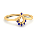 Load image into Gallery viewer, bezel-set-semi-mount-crown-sapphire-engagement-ring-in-yellow-gold-FD1046SMRGSABL-NL-YG.jpg?v=1766490477