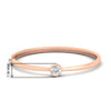 Load image into Gallery viewer, Bezel Set Bangle Bracelet