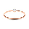 Load image into Gallery viewer, Bezel Set Bangle Bracelet