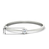 Load image into Gallery viewer, Bezel Set Bangle Bracelet